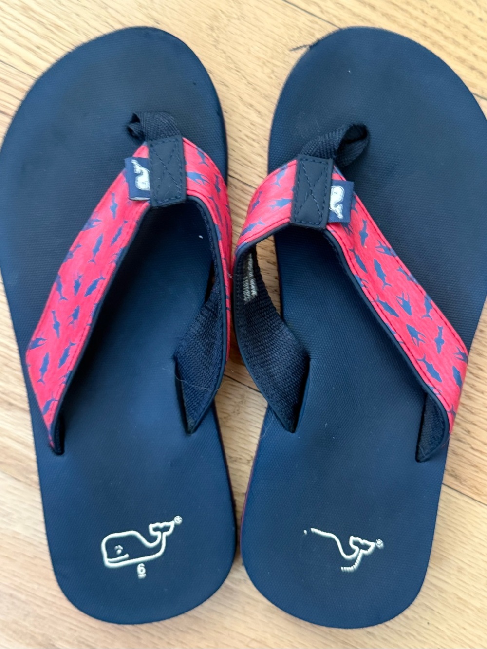Kids Vineyard Vines Patterned Flip Flops